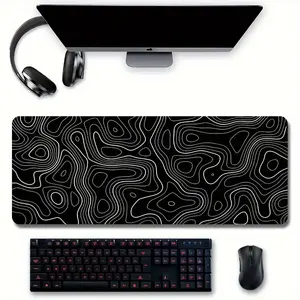 Large Mouse Pad Gaming E-sports Computer XXL Extended Size Mouse Pad Desktop Mousepd Non-Slip Rubber Base Washable Mouse Mat