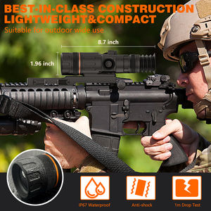 מכשיר ראיית לילה תרמי LK-IR-325 עם רזולוציית 384x288/25 מ\\\"מ, אינפרא אדום, עם 8 פלטות צבע לציד, מצלמה תרמית - Product Image 2