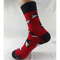 Chaussettes de bureau de luxe pour hommes, motif triangulaire argyle classique et original, qualité supérieure, personnalisables OEM