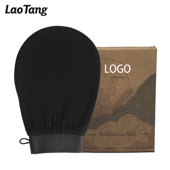 Best Sale High Quality Magic Tan Peeling Body Dead Skin Exfoliating Gloves Kessa Mitts Away Dead Skin Cells