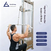 Poignée de tirage vertical en acier inoxydable 304 avec roulements intégrés pour cadre de gantry – Accessoire d'équipement de fitness complet