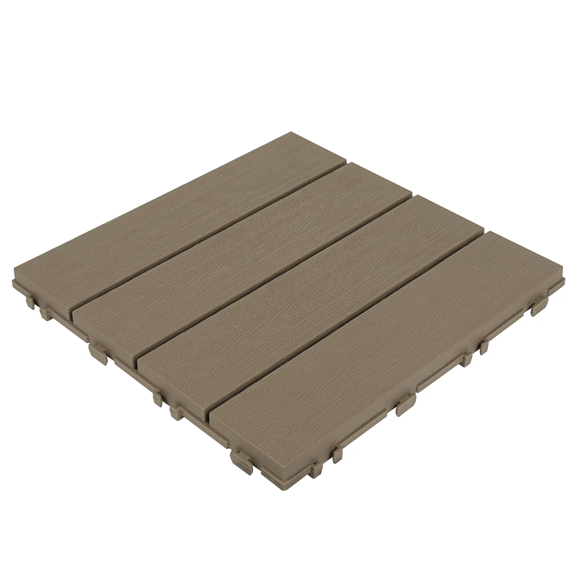 Low Weight Garden Yard Decking Tile Schnell installation von Kunststoff fliesen XF-P001 300*300*22mm