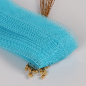 5-10cm xương cá lưới vành đai đàn hồi <span class=keywords><strong>polyester</strong></span> màu vải cho váy cưới váy khiêu vũ Latin váy cưới rập khuôn Net - Product Image 4
