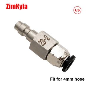 Raccord rapide à emboîtement Zimakyfa HPA (US) 23-2 pour outils pneumatiques de 4 mm (5/32") / 6,35 mm (1/4") de diamètre extérieur FPQJT-23-2-6.35mm - Product Image 3