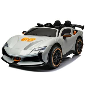 Moto électrique de course pour enfants, écologique, verte, bleue, rose, noire, avec repose-pieds pliables et bouton de klaxon - Product Image 2