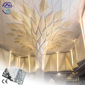 Pannello <span class=keywords><strong>in</strong></span> <span class=keywords><strong>Alluminio</strong></span> Perforato Decorativo per Facciate Esterne di Ville Moderne - Product Image 3