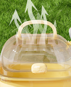 Jaula Transparente Portátil para Mascotas Pequeñas, de Acrílico de Lujo, con Accesorios para Hámsteres y Gerbillas, Venta al Por Mayor <span class=keywords><strong>YEE</strong></span> - Product Image 5