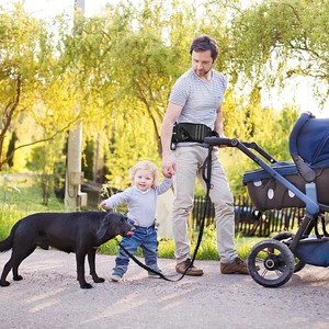 Guinzaglio Retrattile Riflettente NIBAO per Cani con Marsupio, Ideale per Passeggiate Notturne - Product Image 4