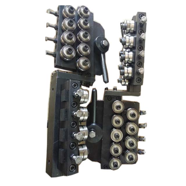 Qipang ручной выпрямитель для проводов с 18 роликами для круглой железной стали и прочей металлической проволоки