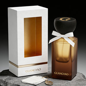 Bottiglia di Profumo in Vetro di Lusso Personalizzata con Logo, Flacone Vuoto Satinato Nero da 30 <span class=keywords><strong>ml</strong></span> <span class=keywords><strong>50</strong></span> <span class=keywords><strong>ml</strong></span> con Confezione Regalo per Packaging Cosmetico - Product Image 3