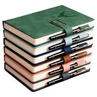Carnet de notes A5 personnalisé avec logo 2026, épais, pour étudiants et voyageurs, impression bronzée, non relié, protection oculaire, écriture recto-verso