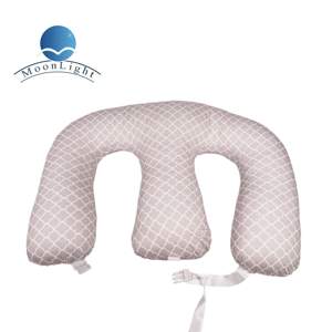 <strong>Twin</strong> Baby Nursing <strong>BreastFeeding</strong> Pregnancy Custom E-Shape 200TC Body <strong>Pillow</strong> for Bedding Sleeping Polyester Washable - Product Image 1