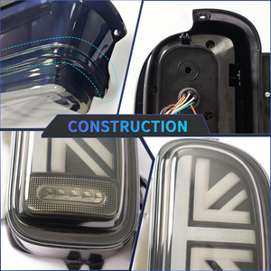 AURON Nouveau système de feux arrière LED transparents pour MINI Clubman R55 2006-2015 Plug & Play 12V 6000K 36W Adaptation universelle - Product Image 3