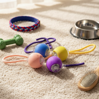 Jouet interactif intelligent pour chien et chat, à chargement USB, balle roulante résistante aux morsures, jouet pour chat auto-amusant, balle sauteuse - Vente flash