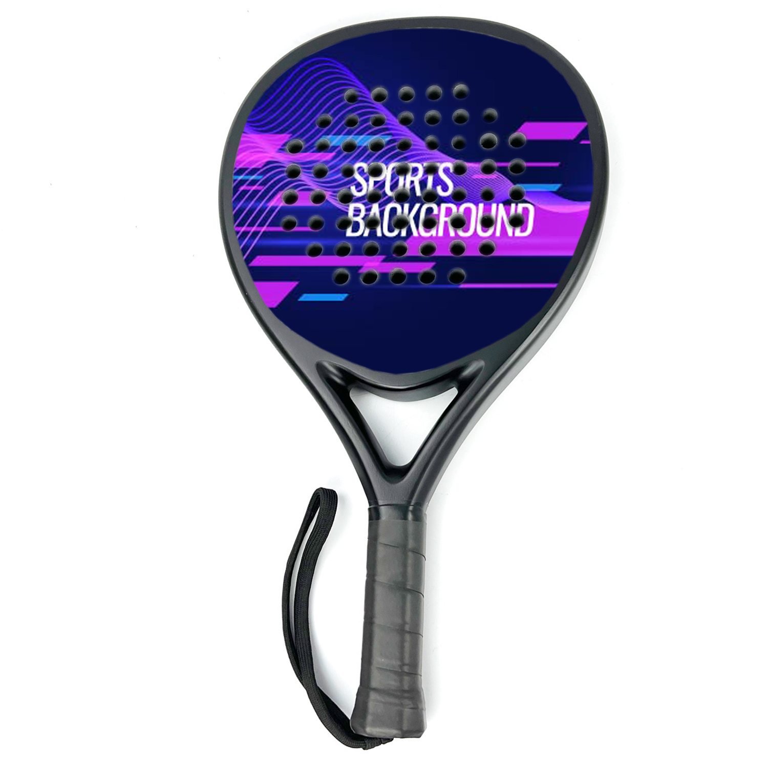 Заводская цена, индивидуальная углеродная Лопата для тенниса, ракетка для пляжного тенниса из стекловолокна, для индивидуального дизайна