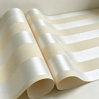 Papier peint intissé imperméable à motif animalier 3D européen traditionnel simple pour chambre à coucher, salon, mur derrière la télévision, argenté, garantie 1 an