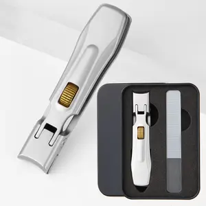 Professionale Private Label Catcher Nail cutter larga mascella apertura grandi uomini di spessore <span class=keywords><strong>unghie</strong></span> <span class=keywords><strong>unghie</strong></span> tagliaunghie con scatola di latta - Product Image 1