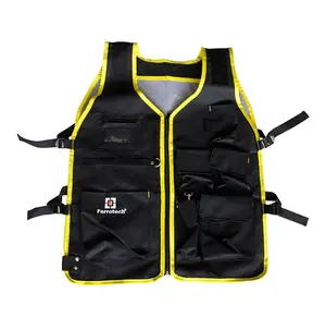 Multi Pockets Mens gear Working Tool Vest Tool Safety Vest Apron For Working Vest