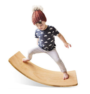 Planche d'équilibre Montessori en bois pour enfants, portable et pliable, pour l'exercice à domicile – Vente chaude usine - Product Image 3