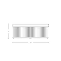 Plafonnier encastré de luxe de style américain avec cadre en laiton et tiges en verre, lampe de plafond décorative pour chambre à coucher, couloir