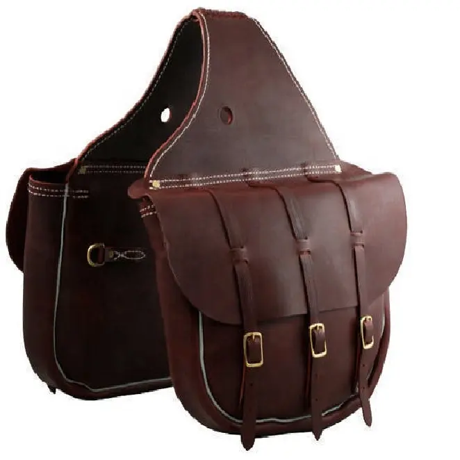 Manaal Enterprises borsa da sella in pelle cavallo Premium Horse Design classico Design equestre sella in pelle di cavallo