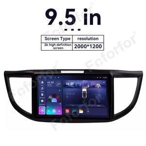 Carplay de 9,5 pulgadas para Honda <span class=keywords><strong>CRV</strong></span> 2012-2016 pantalla grande Mainframe Android 13 navegación GPS reproductor Multimedia unidad principal de Radio de coche - Product Image 6