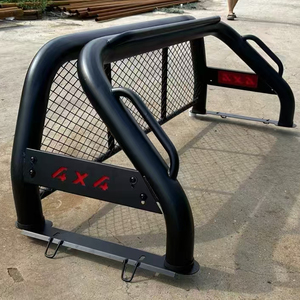 Barra Antivuelco Deportiva Corta de Acero, Accesorios Exteriores para Camioneta Pickup para Tacoma Ranger Hilux Dmax Navara <span class=keywords><strong>Hunter</strong></span> F70 - Product Image 4