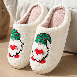 Pantoufles en Coton de Gros pour Femmes Automne et Hiver, Design Dessin Animé, Type Grand-Père Barbe Blanche, Nains, Douillettes, Fantaisie et Tendance - Product Image 6