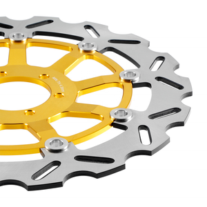 Rotors de disque de frein avant flottant de 320mm personnalisés par le fabricant pour <span class=keywords><strong>Aprilia</strong></span> <span class=keywords><strong>RSV4</strong></span> RR <span class=keywords><strong>RSV4</strong></span> Factory ABS SE APRC <span class=keywords><strong>RSV4</strong></span> R - Product Image 3