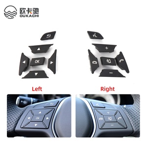 Pulsante Interruttore di Controllo Menu sul Volante per Mercedes Benz W204 X204 W212 W156 W246 <span class=keywords><strong>Classe</strong></span> C <span class=keywords><strong>E</strong></span> A GLK 2185400162 - Product Image 4