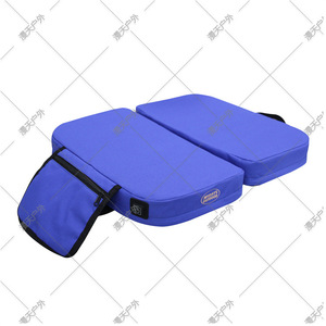 Heated Seat Cushion Adjustable Temperature Bi-Fold Portable <b>Camping</b> Outdoor Warm <b>Mat</b> Grey Solid Rectangular - Product Image 4