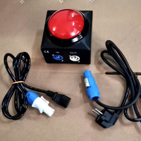 Contrôleur de bouton rouge Holi Powder Shooting Machine pour les événements de mariage Music Concert Stades Special CO2 Jet Fire Effect Parties