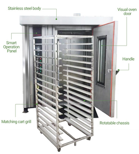 فرن كوكي إيطالي بسعة كبيرة ، سعر رخيص ، فرن دوار تجاري لخبز بيتا - Product Image 3
