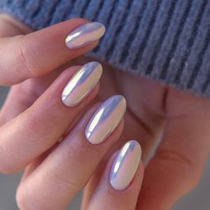 Pó Efeito Espelho Para Unhas de Fábrica em 18 Cores, Pó Cromado Atraente Para Nail Art com Decoração de Unha - Product Image 1