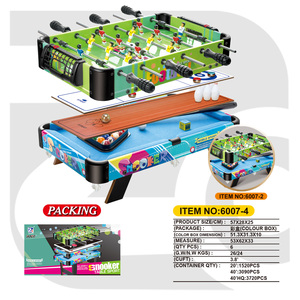 22-Inch Nhà Máy Bán 2-Trong-1 Bàn Thể Thao Trò Chơi Bảng <span class=keywords><strong>Mini</strong></span> Billiard & Foosball Nhà Snooker Bóng Đá Bàn Hồ Bơi - Product Image 2