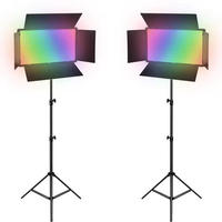 Lumière vidéo LED portable Pro LED U800 RGB 50W 3200-5600K avec contrôle par application, lumière d'appoint U600 pour studio YouTube