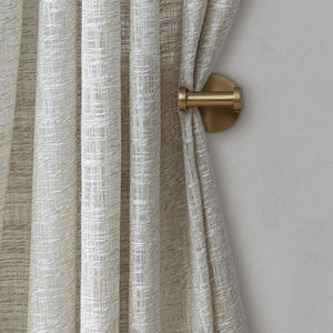 Designer Textured Tulle <b>Curtains</b> Linen and Polyester Blended Fabric Wholesale Product Category <b>Curtains</b> & Valances - Product Image 1