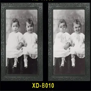 กรอบรูปกรอบรูปกรอบรูป3D ฮาโลวีนบาร์3D คนเทศกาลผีรูปภาพเปลี่ยนอัลบั้มอุปกรณ์ประกอบฉากตกแต่งอัลบั้ม
