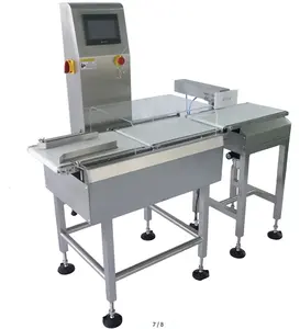 고정확도 온라인 자동적인 컨베이어 벨트 Checkweigher/무게 검사 기계