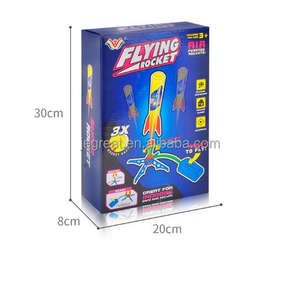 Cohete lanzador de juguete para niños, 4 unidades, con luz, el más vendido, 2021 - Product Image 6