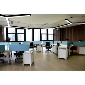 High Quality Modern Office Furniture Project Display YXS Investment on August 2022 in Hangzhou One Stop Solution Provider