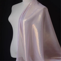 Tissu métallique lamé en pure soie brillant et scintillant, nouvelle collection populaire, idéal pour les robes de danse charmantes, mélange Lurex
