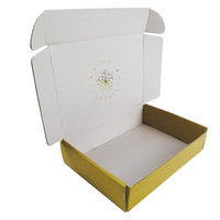 Boîtes en papier de luxe modernes biodégradables pour l'emballage de cadeaux et d'artisanat avec gaufrage, matériaux recyclés, logo personnalisé