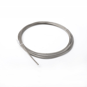 Câble en acier inoxydable personnalisable, résistance à la traction 1570-2160MPA, câble en acier galvanisé pour levage lourd - Product Image 1
