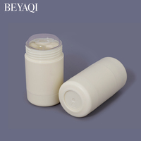 Stick de déodorant cosmétique rechargeable rond personnalisé de 15g 20g 30g 50g 60g 75g 90g, flacon de déodorant de 50ml