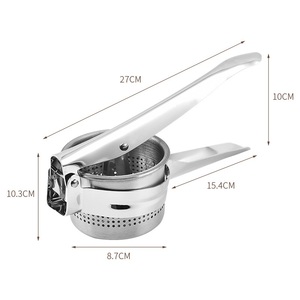 <strong>2026</strong> <strong>New</strong> Design Modern Manual Stainless Steel Eco-friendly Multi-Function Garlic Press for Vegetable <strong>Tools</strong> and Easy Kitchen Use - Product Image 2