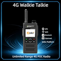 Radio bidirectionnelle 4G GaodaPTT K6 ZELLO sur réseau public PoC, fonction Push-to-Talk via réseau cellulaire, interphone mondial avec GPS