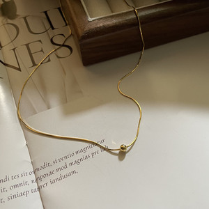 Gioielli di moda all'ingrosso collane con ciondolo a forma di serpente in argento Sterling 925 con catena a forma di serpente per regali - Product Image 2