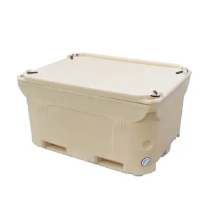 1000 Litres Rotomolded Plastic Insulated Storage Box Bins Live Fish Transportation Container Large Fish Tubs