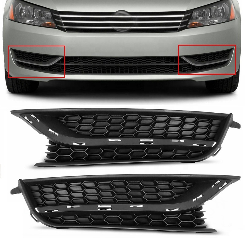 VIYOLI Pare-Chocs Avant Lampe Antibrouillard Revêtement Pour Audi RS7 2009-2018 - Couvercle Décoratif Chromé (Right)